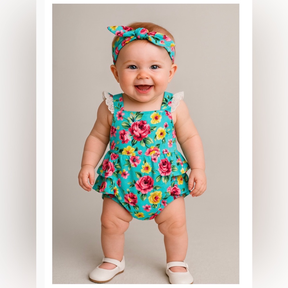 Romper for baby girl